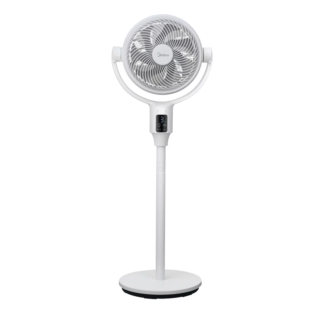 MIDEA VENTILATEUR A PIED BLANC - MOTEUR SILENCIEUX